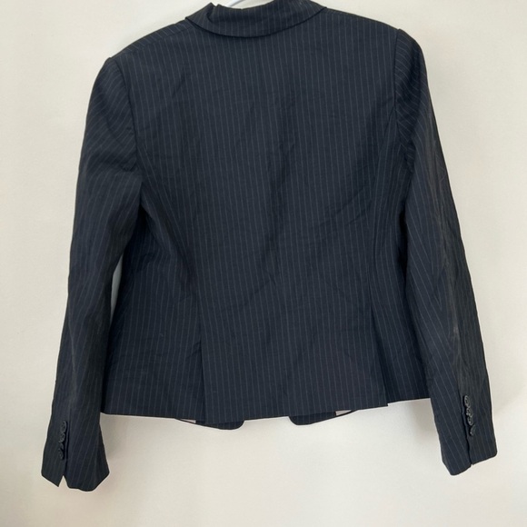 Banana Republic Black Tailored Blazer Suit Jacket - Picture 3 of 7